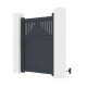 Cancelletto a battente in alluminio AXIS TIME 100x140cm - X-METAL
