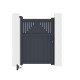 Cancelletto a battente in alluminio AXIS TIME 100x140cm - X-METAL