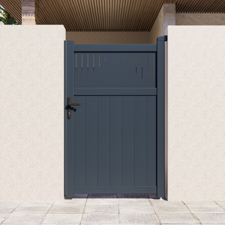 Cancelletto a battente in alluminio AXIS TIME 100x158cm - X-METAL