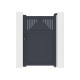 Cancelletto a battente in alluminio AXIS TIME 100x158cm - X-METAL