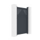 Cancelletto a battente in alluminio AXIS TIME 100x158cm - X-METAL