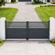 Cancello a battente in alluminio AXIS VECTO 300x140cm - X-METAL