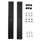 Copriserratura in alluminio antracite - Compatibile con cancelli Garde, Space, Fancy e Axis X-METAL