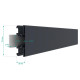 Cancello a battente in alluminio AXIS TIME 400x158cm - X-METAL
