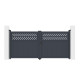 Cancello a battente in alluminio AXIS GROW 300x140cm - X-METAL