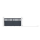 Cancello scorrevole in alluminio AXIS ALTO 300x140cm - X-METAL
