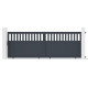 Cancello scorrevole in alluminio AXIS ALTO 400x140cm - X-METAL