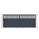 Cancello scorrevole in alluminio AXIS ALTO 400x158cm - X-METAL