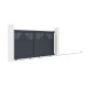 Cancello scorrevole in alluminio AXIS TIME 300x140cm - X-METAL