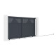 Cancello scorrevole in alluminio AXIS TIME 300x158cm - X-METAL