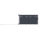 Cancello scorrevole in alluminio AXIS TIME 300x158cm - X-METAL