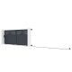 Cancello scorrevole in alluminio AXIS TIME 340x140cm - X-METAL