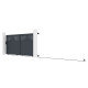Cancello scorrevole in alluminio AXIS TIME 340x158cm - X-METAL