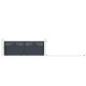 Cancello scorrevole in alluminio AXIS TIME 400x140cm - X-METAL