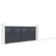 Cancello scorrevole in alluminio AXIS TIME 400x140cm - X-METAL