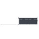 Cancello scorrevole in alluminio AXIS TIME 400x140cm - X-METAL