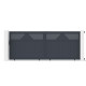 Cancello scorrevole in alluminio AXIS TIME 400x158cm - X-METAL