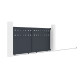Cancello scorrevole in alluminio AXIS FILM 300x140cm - X-METAL