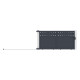 Cancello scorrevole in alluminio AXIS FILM 300x158cm - X-METAL