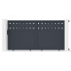Cancello scorrevole in alluminio AXIS FILM 300x158cm - X-METAL
