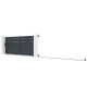 Cancello scorrevole in alluminio AXIS FILM 340x140cm - X-METAL