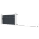Cancello scorrevole in alluminio AXIS FILM 340x158cm - X-METAL