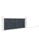 Cancello scorrevole in alluminio AXIS FILM 400x140cm - X-METAL