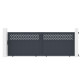 Cancello scorrevole in alluminio AXIS GROW 400x140cm - X-METAL