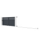 Cancello scorrevole in alluminio AXIS GROW 400x158cm - X-METAL
