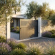 Cancello scorrevole in alluminio AXIS TIME 400x140cm - X-METAL
