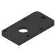 Kit di collegamento angolare per pannello telescopico per recinzione in vetro - X-METAL