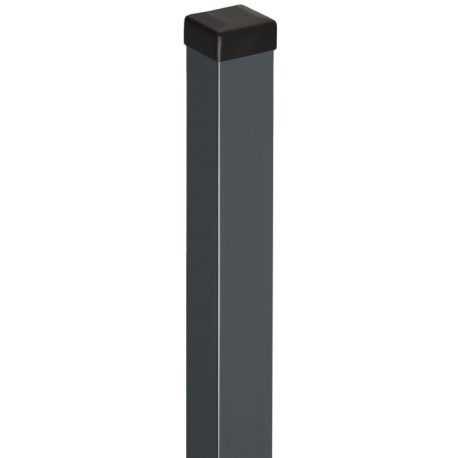 Palo da cementare in acciaio zincato - H215 cm - colore antracite - X-METAL