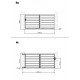 Cancello scorrevole in alluminio traforato SPACE 300x140cm - X-Metal