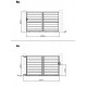 Cancello scorrevole in alluminio traforato SPACE 300x176cm - X-Metal