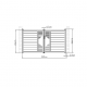 Cancello a battente in alluminio moderno 300x158cm FANCY TIME - X-Metal