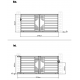 Cancello scorrevole in alluminio moderno 350x158cm FANCY TIME - X-Metal