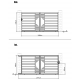 Cancello scorrevole in alluminio moderno 350x173cm FANCY TIME - X-Metal