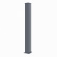 Paletto in alluminio cancelletti e cancelli - X-Metal - H.167cm