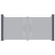 Palo in alluminio antracite per cancelli X-Metal - H.190cm