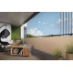 Telo in resina intrecciata 1x5m per balconi e recinzioni - 11 colori tra cui scegliere - RATTAN ART