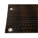 Telo in resina intrecciata 0,9x3m con occhielli per balconi e recinzioni - 11 colori tra cui scegliere - RATTAN ART