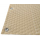 Telo in resina intrecciata 1,5x5m con occhielli per balconi e recinzioni - 11 colori tra cui scegliere - RATTAN ART